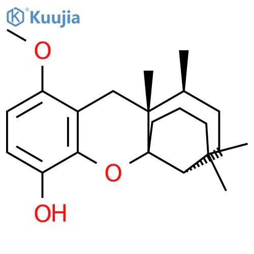 Benzo[d]xanthen-12-ol,1,2,3,4,4a,5,6,7,7a,8-decahydro-9-methoxy-4,4,7,7a-tetramethyl-,(4aS,7S,7aR,13aS)- (9CI) structure