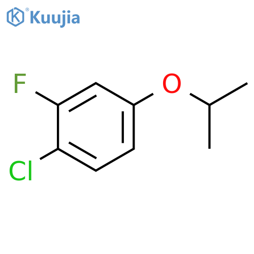1-Chloro-2-fluoro-4-isopropoxybenzene structure