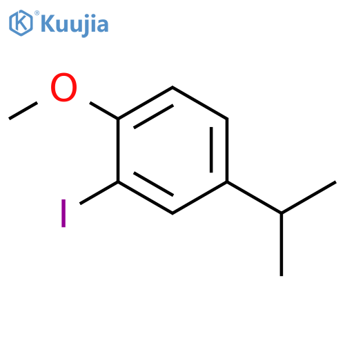 2-Iodo-4-isopropyl-1-methoxybenzene structure