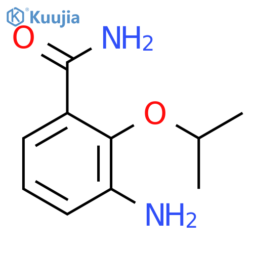 3-amino-2-(propan-2-yloxy)benzamide structure