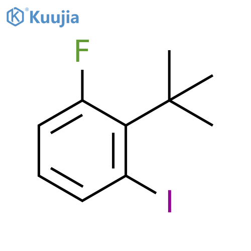 2-tert-butyl-1-fluoro-3-iodobenzene structure