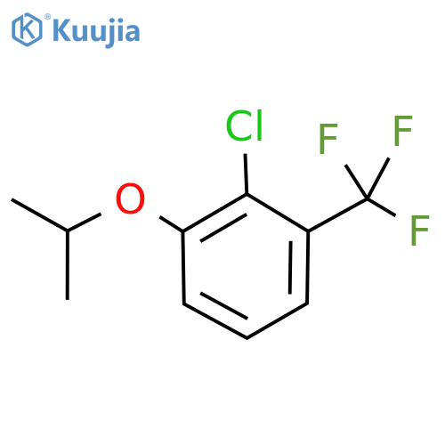 2-Chloro-1-isopropoxy-3-(trifluoromethyl)benzene structure