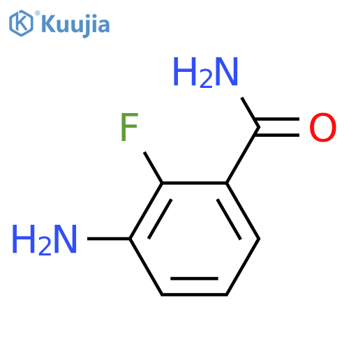 3-Amino-2-fluorobenzamide structure