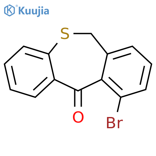 15-bromo-9-thiatricyclo9.4.0.0,3,8pentadeca-1(11),3,5,7,12,14-hexaen-2-one structure