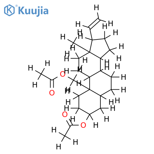 3beta,19-diacetatoxypregn-20-ene structure