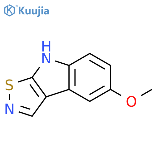 5-Methoxy-2H-[1,2]thiazolo[5,4-B]indole structure