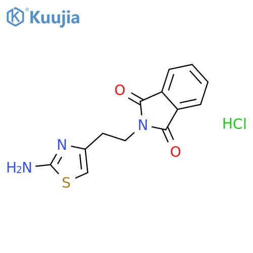 2-Amino-4-(2-n-phthalimido)ethylthiazole Hydrochloric Acid Salt structure