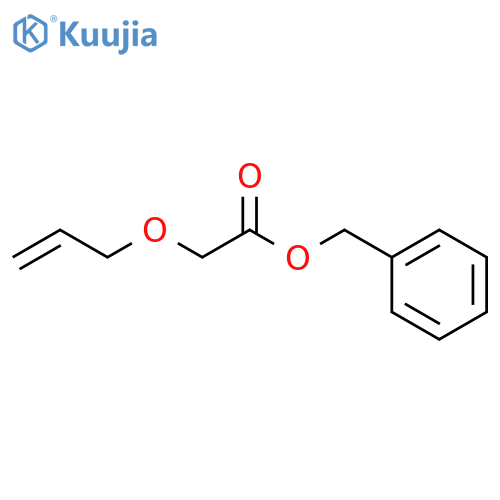 Acetic acid, (2-propenyloxy)-, phenylmethyl ester structure