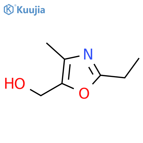 (2-ethyl-4-methyl-1,3-oxazol-5-yl)methanol structure