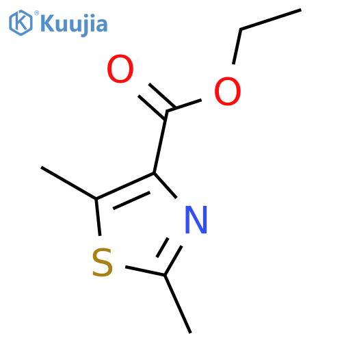 ethyl 2,5-dimethyl-1,3-thiazole-4-carboxylate structure