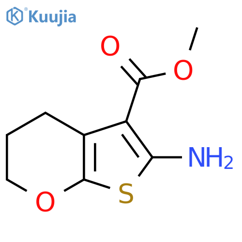 methyl 6-amino-2H,3H,4H-thieno2,3-bpyran-5-carboxylate structure
