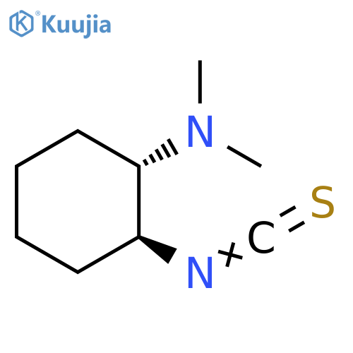 (1S,?2S)?-2-?Isothiocyanato-?N,?N-?dimethylcyclohexanamine structure