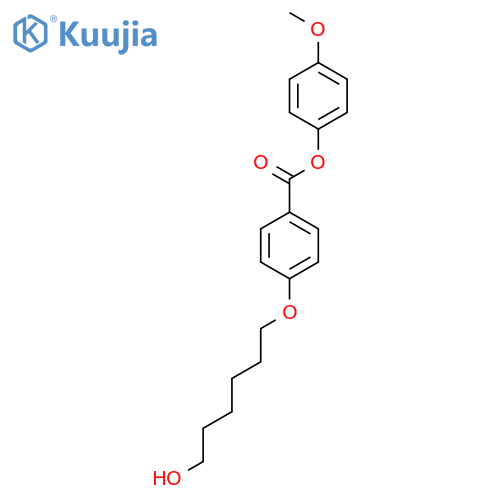 4-Methoxyphenyl 4-(6-Hydroxyhexyloxy)benzoate structure
