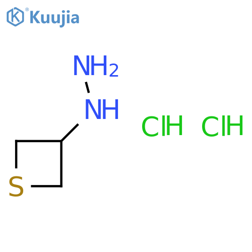 1-(Thietan-3-yl)hydrazine 2HCl structure