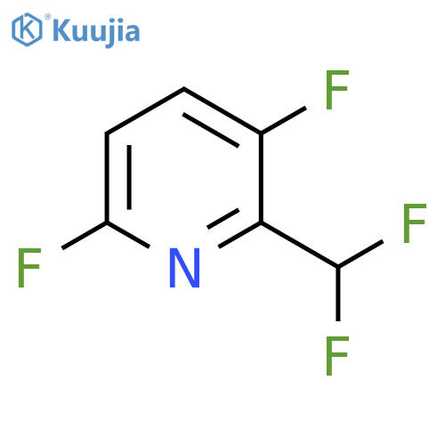 2-(Difluoromethyl)-3,6-difluoro-pyridine structure