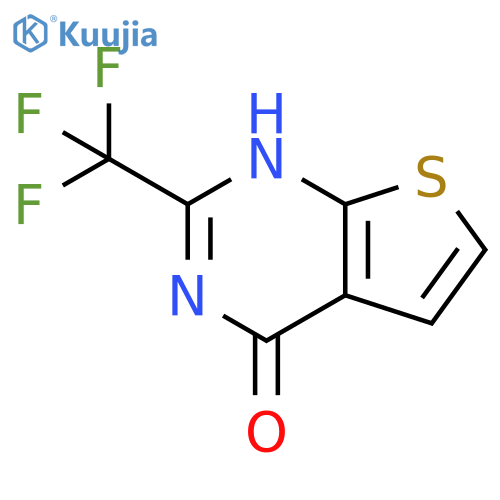 2-(trifluoromethyl)-3H,4H-thieno2,3-dpyrimidin-4-one structure