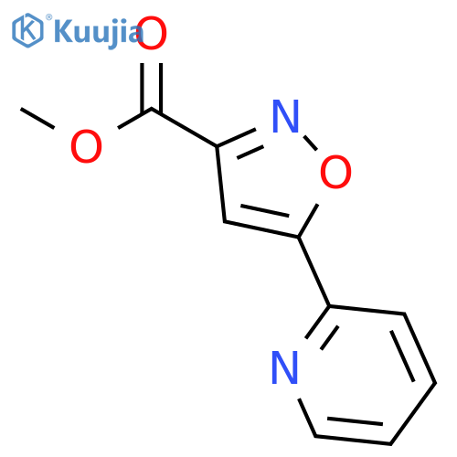 Methyl 5-(2-Pyridyl)isoxazole-3-carboxylate structure