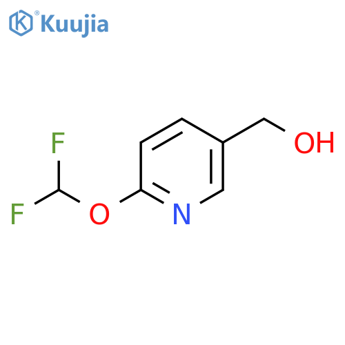 (6-(Difluoromethoxy)pyridin-3-yl)methanol structure