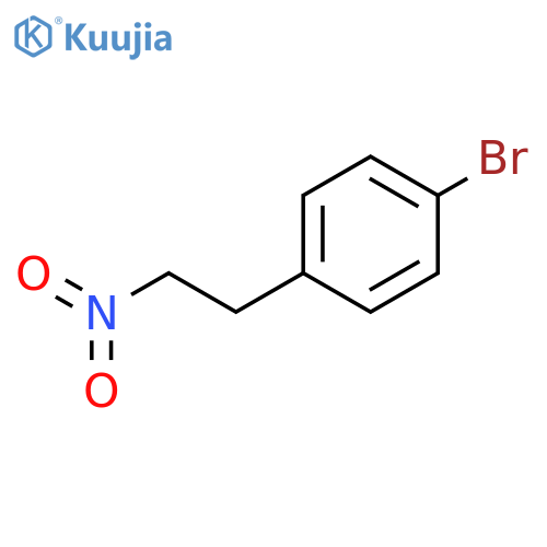 1-(4-bromophenyl)-2-nitroethane structure