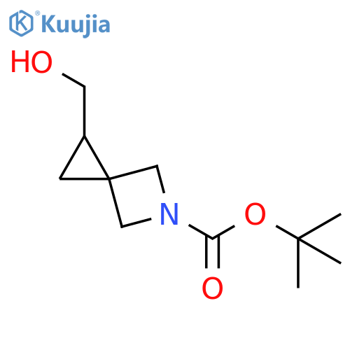 tert-butyl 1-(hydroxymethyl)-5-azaspiro2.3hexane-5-carboxylate structure