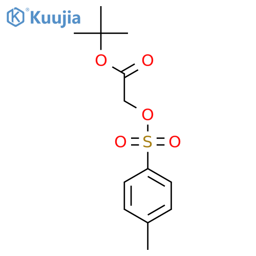 ACETIC ACID, [[(4-METHYLPHENYL)SULFONYL]OXY]-, 1,1-DIMETHYLETHYL ESTER structure