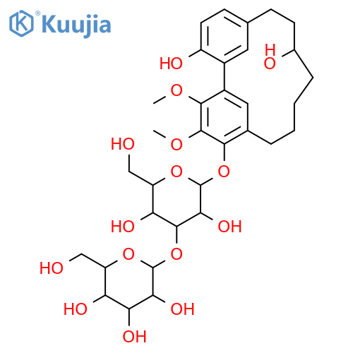 Myricanol 5-laminaribioside structure