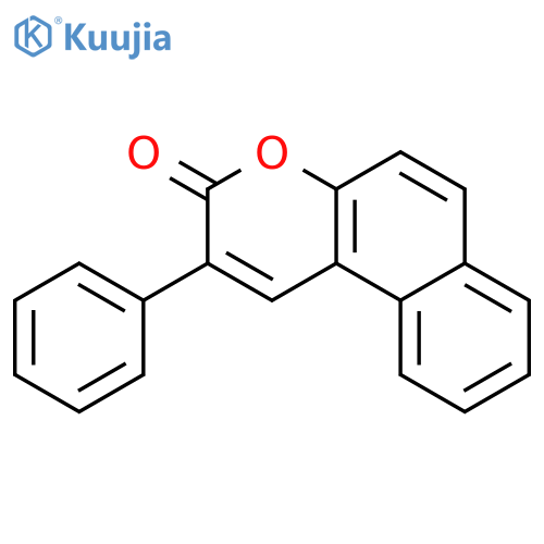 3H-Naphtho[2,1-b]pyran-3-one,2-phenyl- structure