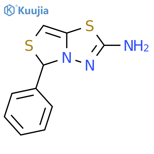 5-Phenyl1,3thiazolo4,3-b-1,3,4thiadiazol-2-amine structure