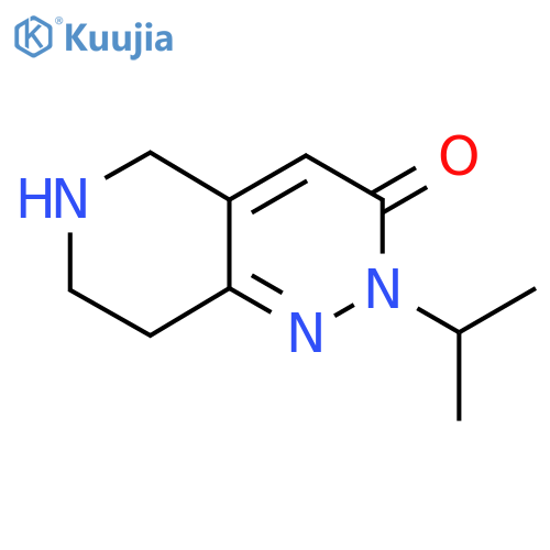 2-(Propan-2-yl)-2H,3H,5H,6H,7H,8H-pyrido[4,3-c]pyridazin-3-one structure