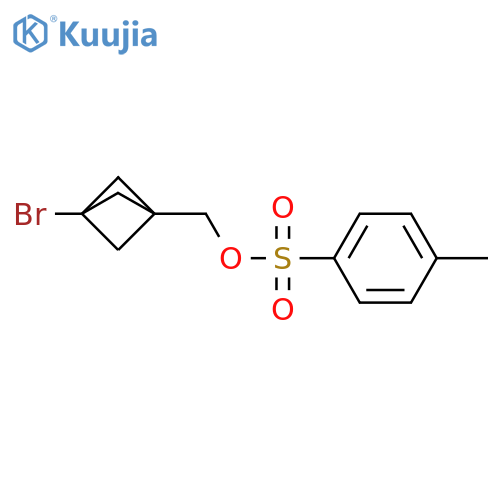 {3-bromobicyclo[1.1.1]pentan-1-yl}methyl 4-methylbenzene-1-sulfonate structure
