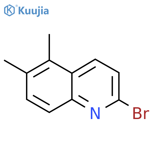 2-Bromo-5,6-dimethylquinoline structure
