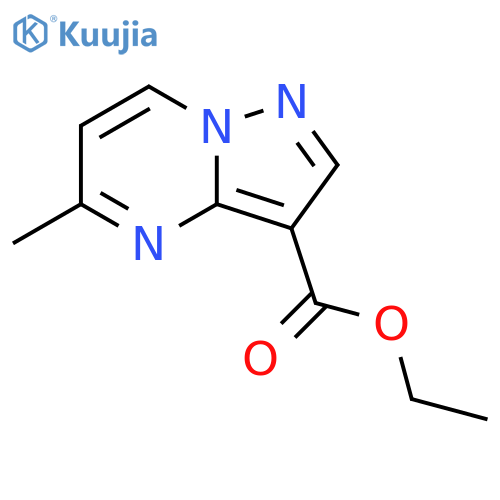 ethyl 5-methylpyrazolo[1,5-a]pyrimidine-3-carboxylate structure
