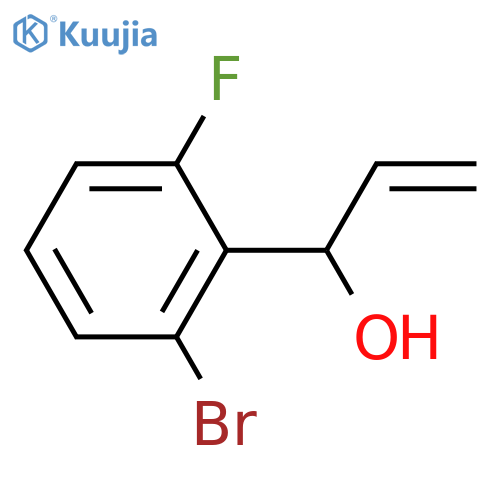 1-(2-bromo-6-fluorophenyl)prop-2-en-1-ol structure