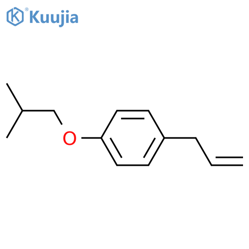 1-(2-methylpropoxy)-4-prop-2-enylbenzene structure