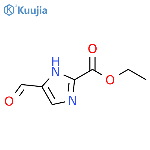 Ethyl 5-formyl-1H-imidazole-2-carboxylate structure