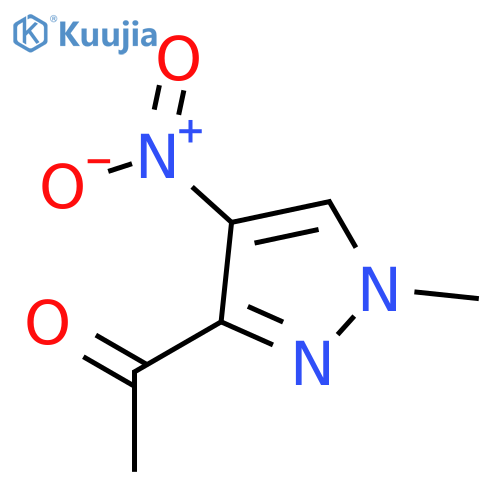 1-(1-Methyl-4-nitro-1H-pyrazol-3-yl)ethanone structure