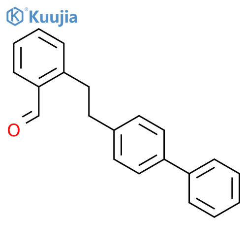 2-(2-([1,1'-Biphenyl]-4-yl)ethyl)benzaldehyde structure