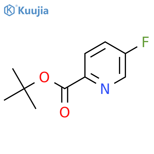 Tert-Butyl 5-fluoropicolinate structure