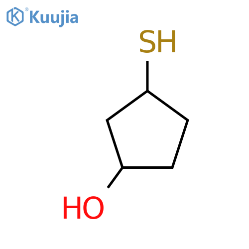 3-Sulfanylcyclopentan-1-ol structure