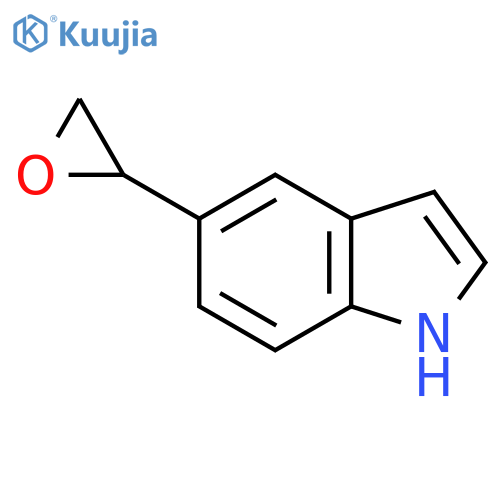 5-(oxiran-2-yl)-1H-indole structure