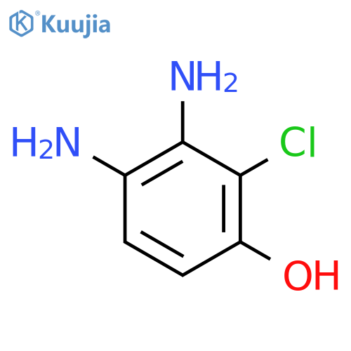 3,4-Diamino-2-chlorophenol structure