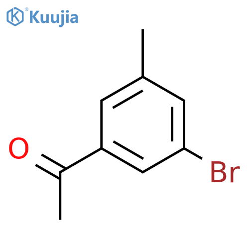1-(3-bromo-5-methylphenyl)ethan-1-one structure