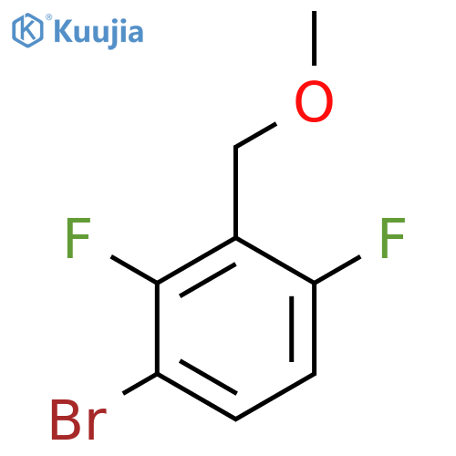 1-Bromo-2,4-difluoro-3-(methoxymethyl)benzene structure