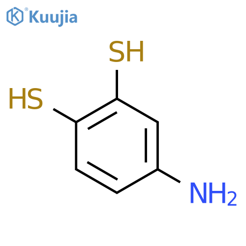 4-Aminobenzene-1,2-dithiol structure