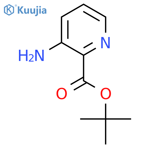 tert-Butyl 3-aminopicolinate structure