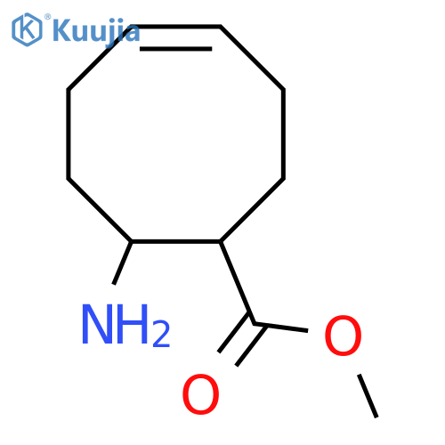 methyl (4Z)-8-aminocyclooct-4-ene-1-carboxylate structure