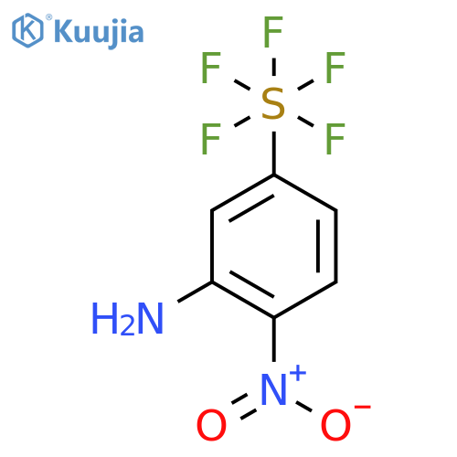 2-Nitro-5-(pentafluorosulfanyl)aniline structure