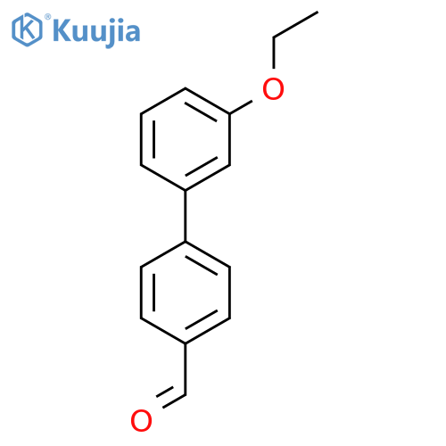 3'-Ethoxy-[1,1'-biphenyl]-4-carbaldehyde structure