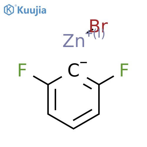 2,6-Difluorophenylzinc bromide 0.5M in Tetrahydrofuran structure