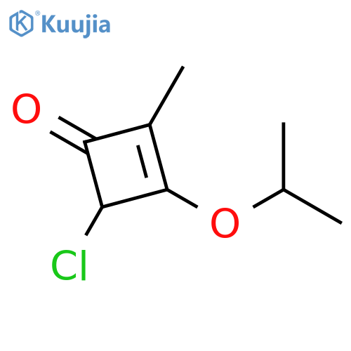 2-Cyclobuten-1-one, 4-chloro-2-methyl-3-(1-methylethoxy)- structure
